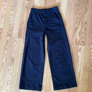 Everlane wide leg crop size 00R